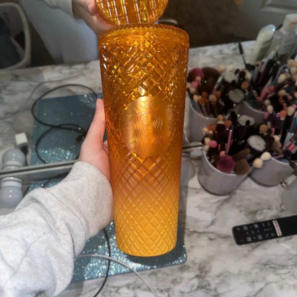 Starbucks Orange Tumbler